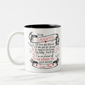 Daughter Coffee Mug Gift from Proud Mum