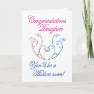 Daughter Expecting Baby Card