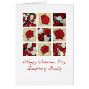 Daughter & Family  Happy Valentine's Day Roses