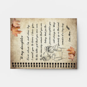 Daughter Gift   Letter To My Daughter From Mum Envelope