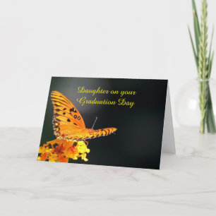 Daughter Graduation Butterfly Card