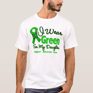 Daughter - Green Awareness Ribbon T-Shirt