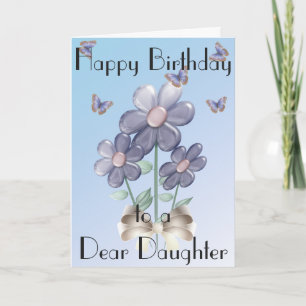 DAUGHTER GREETING CARD
