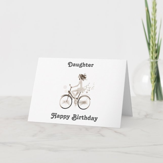 "DAUGHTER" HAPPY **18th** BIRTHDAY** Card (Front)