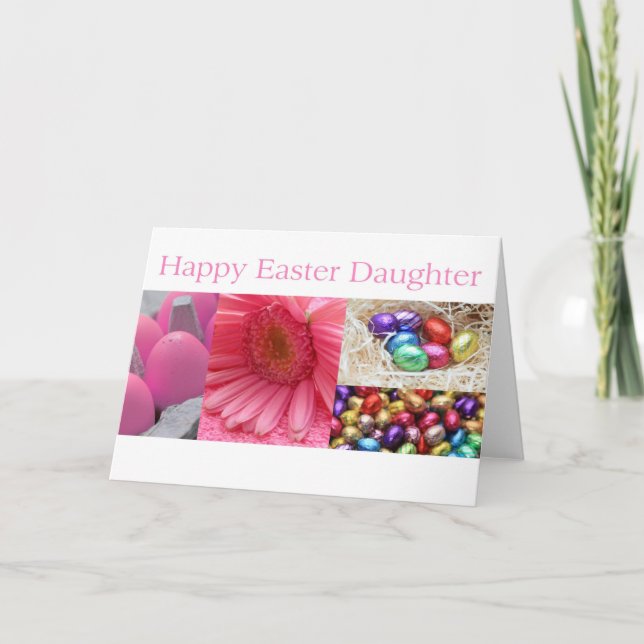 Daughter Happy Easter Holiday Card (Front)