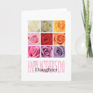 Daughter   Happy Mother's Day rose card