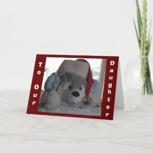 ***DAUGHTER*** HAPPY PUP SAYS SPECIAL CHRISTMAS HOLIDAY CARD