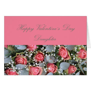 Daughter Happy Valentine's Day Roses