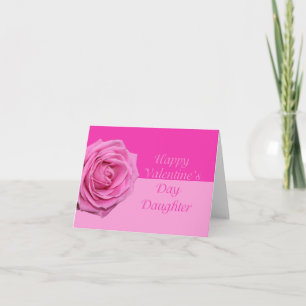 Daughter Happy Valentine's Day Roses Holiday Card