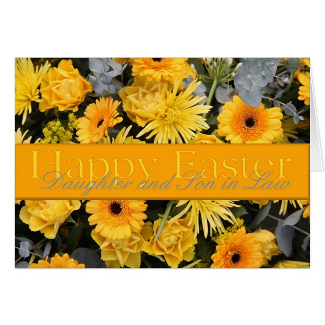 Daughter & Husband   Happy Easter (Front Horizontal)