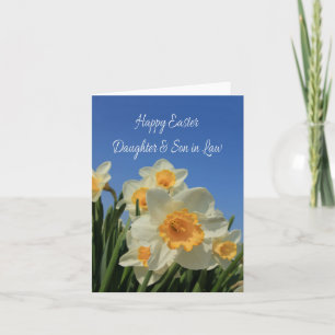 Daughter & Husband   Happy Easter Holiday Card