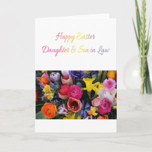 Daughter & Husband   Happy Easter Holiday Card