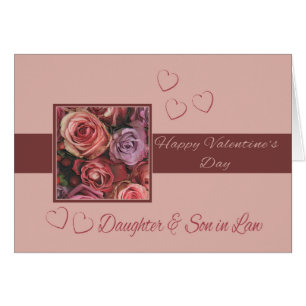 Daughter & Husband Happy Valentine's Day Roses