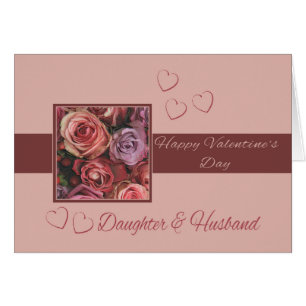 Daughter & Husband Happy Valentine's Day Roses