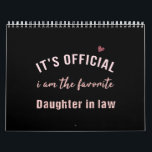 Daughter In Law Birthday Christmas  From Mor Calendar<br><div class="desc">Daughter In Law Birthday Christmas  From Mor</div>