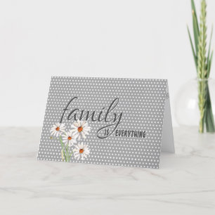 Daughter-in-law Birthday Daisies On Polka Dots Card
