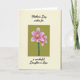 Daughter In Law Card