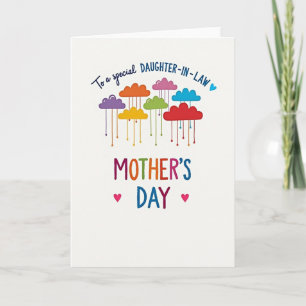 Daughter In Law Cloudburst Card