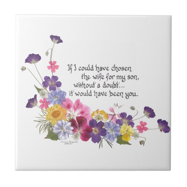 Daughter-in-Law gift Tile (Front)