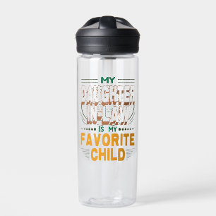 Daughter-In-Law My Favourite Child, Funny Family Water Bottle