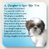 Daughter in Law Poem - Shih-Tzu Design