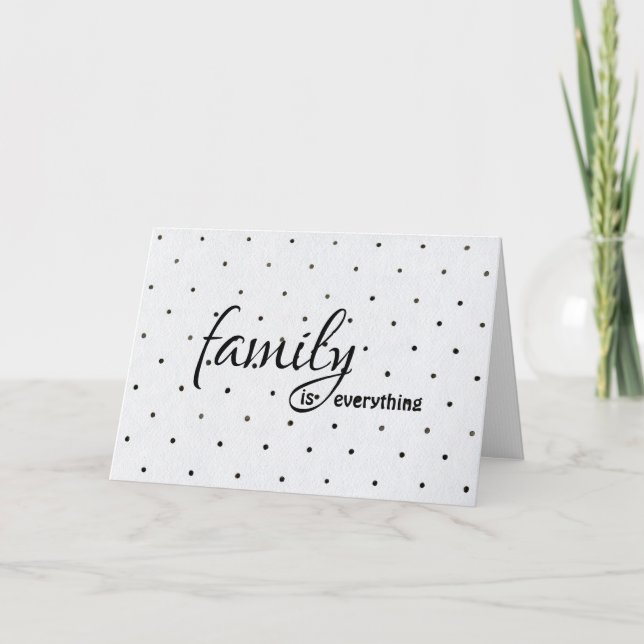 daughter-in-law polka dot birthday card (Front)