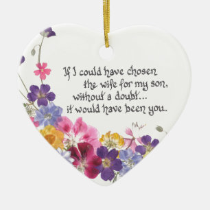 Daughter-inLaw Gifts Ceramic Tree Decoration