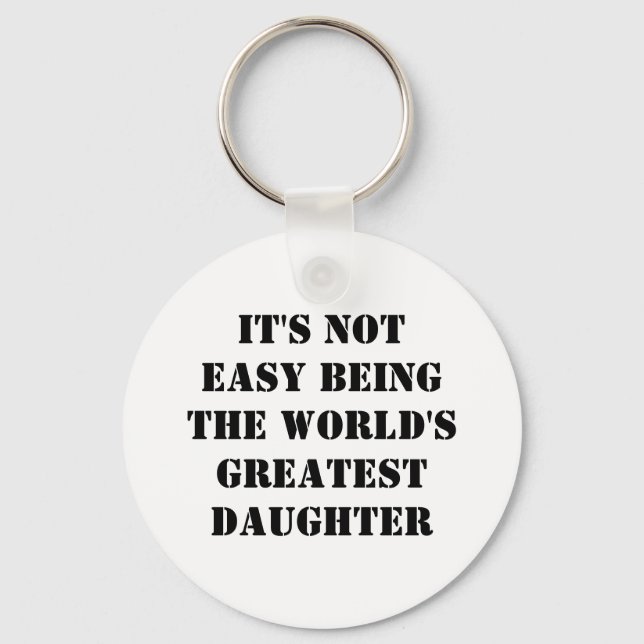Daughter Key Ring (Front)