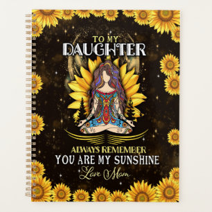Daughter Lovers To My Daughter Love Mum Planner