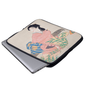 Daughter Miyuki (Beautiful Japanese Lady) (Asian) Laptop Sleeve