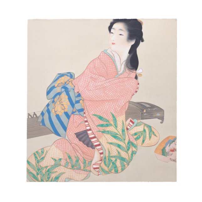 Daughter Miyuki (by Uemura Shoen) Notepad (Front)