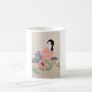 Daughter Miyuki (Elegant Japanese Lady, Asian Art) Coffee Mug