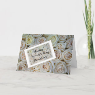Daughter Mother's Day rose card