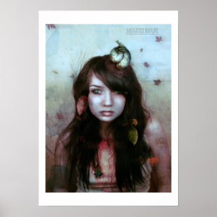 daughter nature blue hues poster