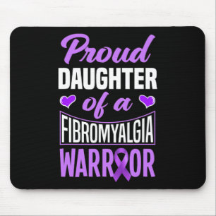 Daughter Of A Fibromyalgia Warrior Mouse Mat