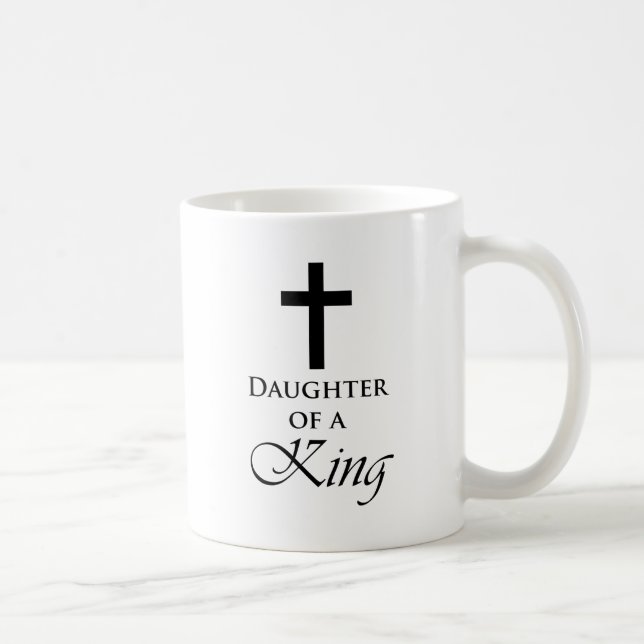 Daughter of a King Coffee Mug (Right)
