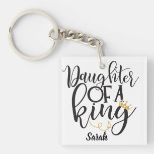 Daughter of a King Key Ring