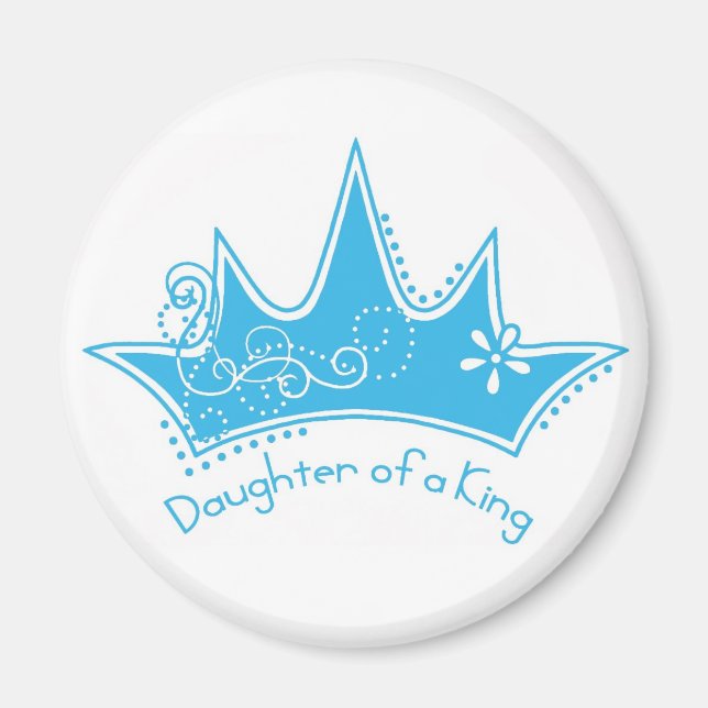 Daughter of a King Magnet (Front)