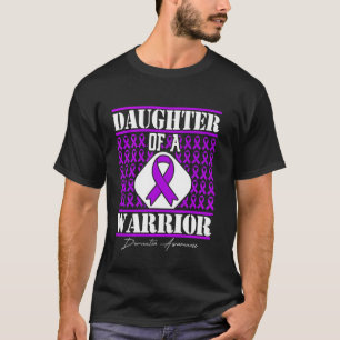 Daughter Of A Warrior Dementia Awareness T-Shirt
