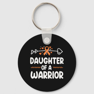 Daughter Of A Warrior Shirts Kidney Cancer Key Ring