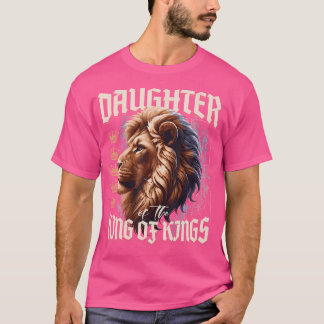 Daughter Of King Lion Y2K Trendy Jesus Apparel Chr T-Shirt