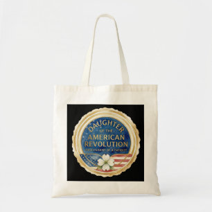 Daughter of the American Revolution Patriot USA Tote Bag