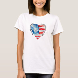 Daughter of the American Revolution watercolor T-Shirt