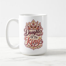 Daughter of the King Christian Design Faith-Based