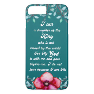 Daughter Of The King Christian Inspirational iPhone 8 Plus/7 Plus Case