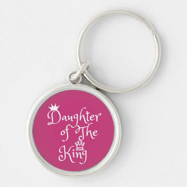 Daughter of the King Keychain (Front)