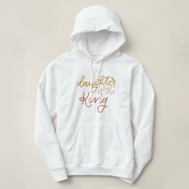 Daughter Of The King Pullover Hoodie (Design Front)