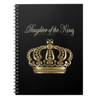 Daughter of The King - Spiral Notebook