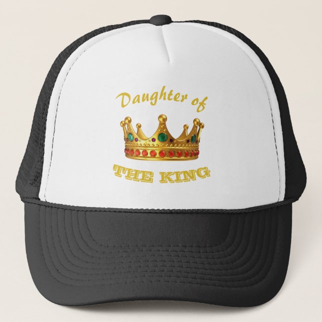 Daughter of The King T-Shirt Trucker Hat (Front)