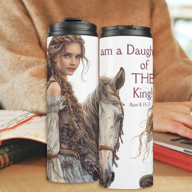Daughter Of The King Travel Thermal Tumbler (Creator Uploaded)